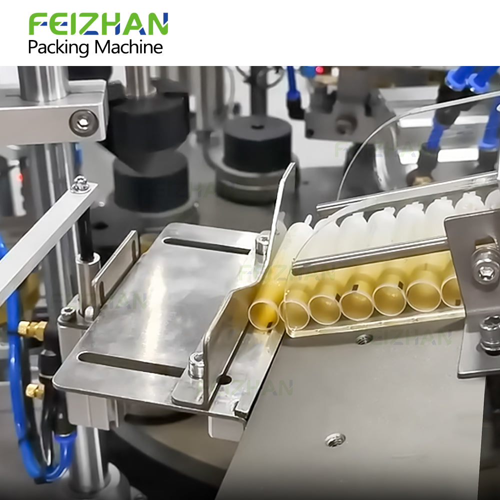 tube feeding structure of wasabi tube filling sealing machine