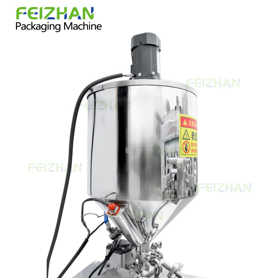 filling hopper of food paste filling machine