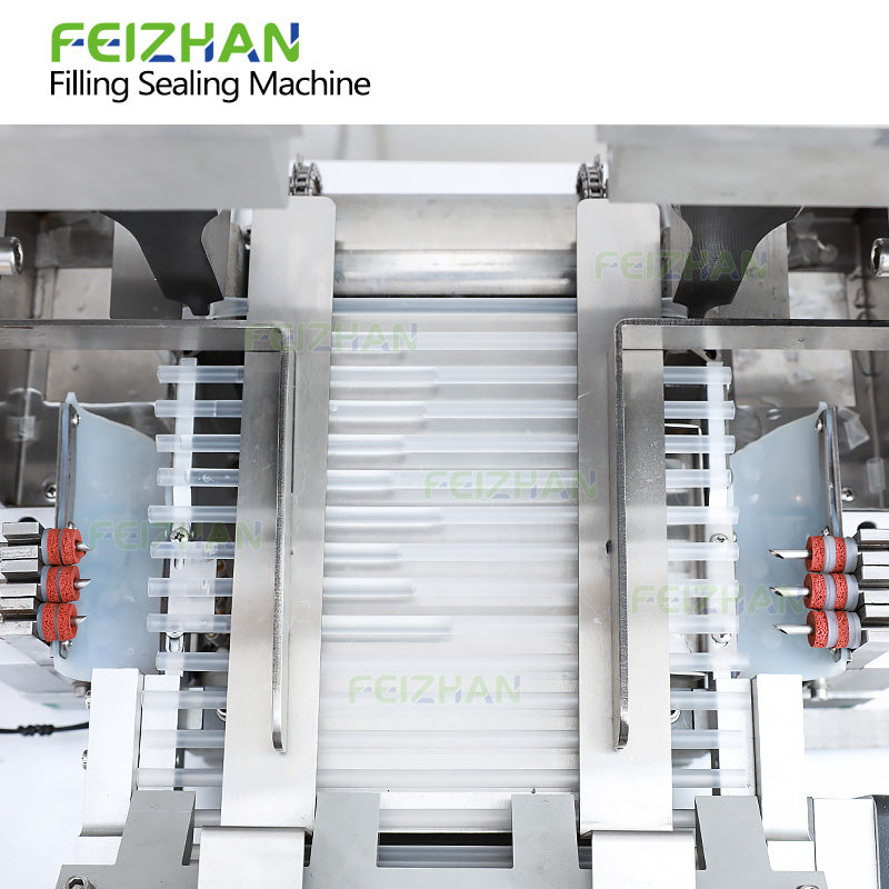 filling system of syrup straw packaging machine