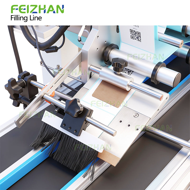 flat labeling system of utomatic Sauce Sachet Packaging Line