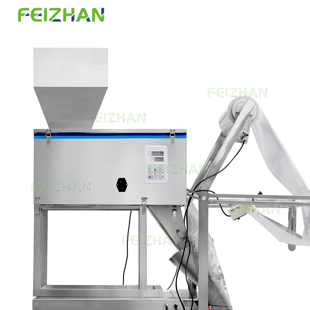 granule filling system of commercial food packaging machine