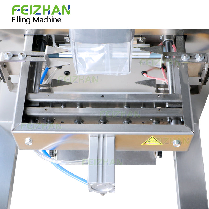 heat sealing structure of granule weighing filling machine