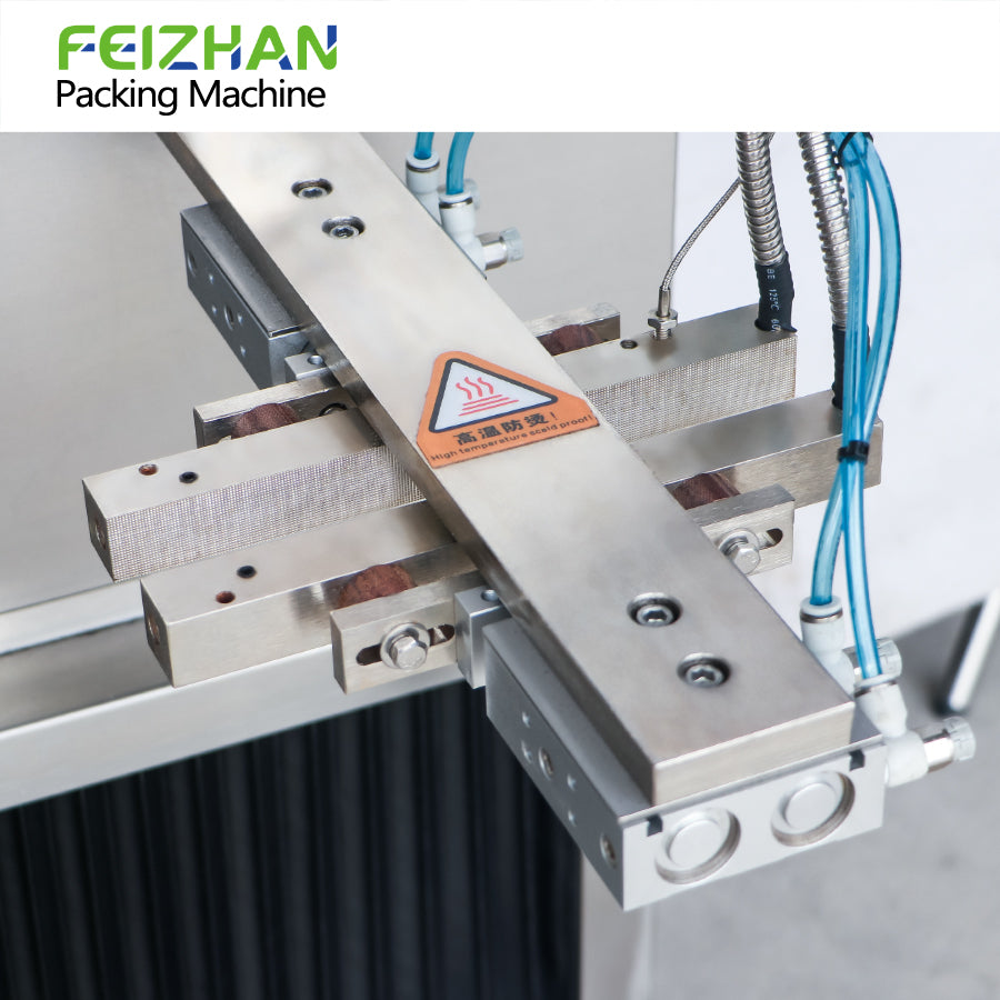 heat sealing system of baking powder packaging machine