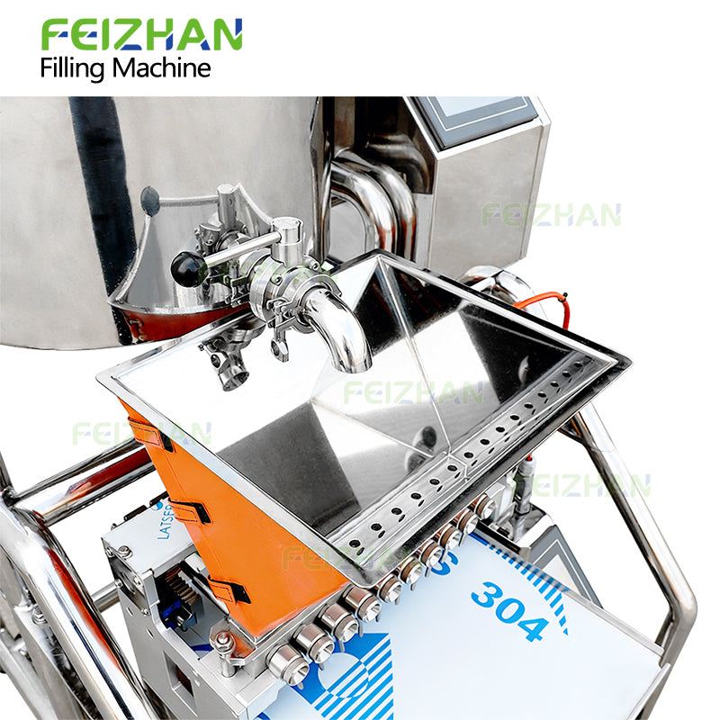 10L heating hopper of candy depositor machine