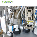 The heat sealing component of the FEIZHAN soft tube filling and sealing machine