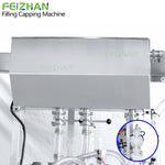 hopper feeding system of sauce pouch filling machine