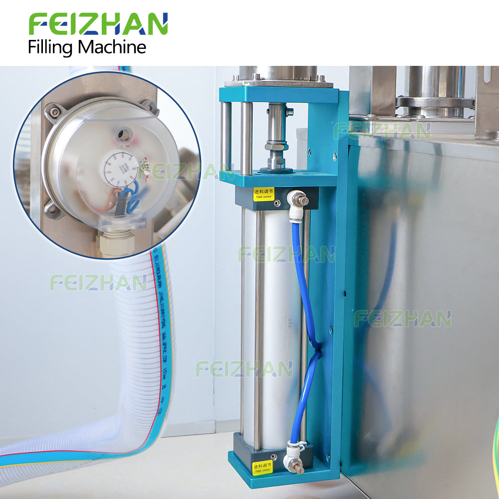 hopper mixing feeding system of viscous product filling machine