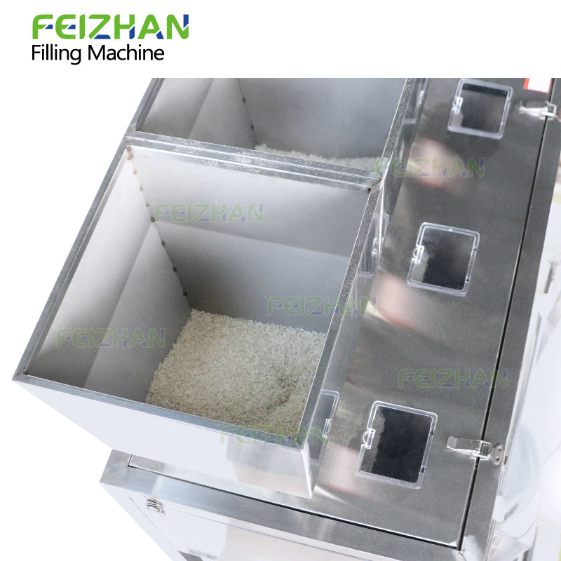 hopper of VFFS packaging machine for food