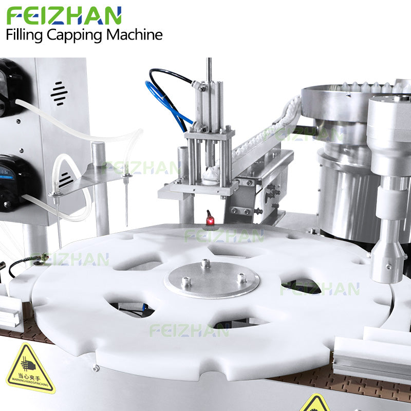 integrated monoblock frame of food liquid filling and capping machine
