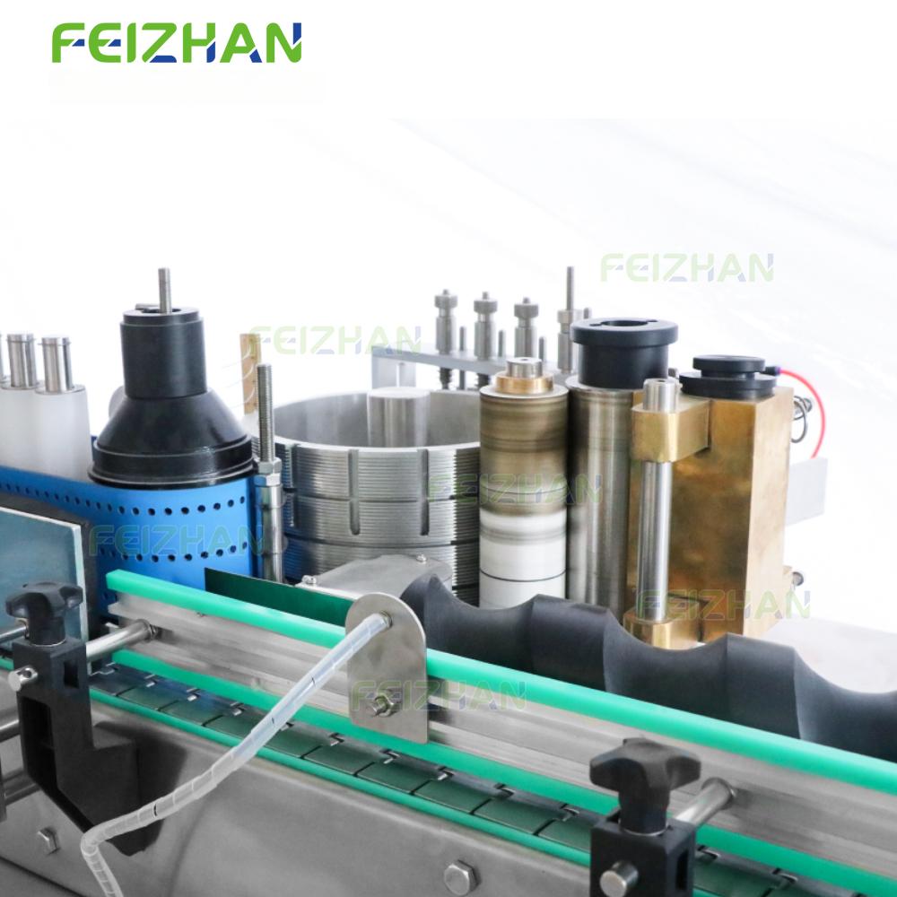 labeling system of sauce bottling line