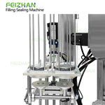 lid feeding structure of yogurt filling and sealing machine
