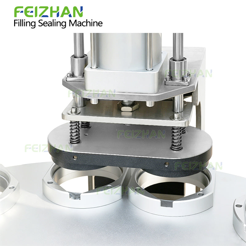 lid sealing system of cup filling sealing machine