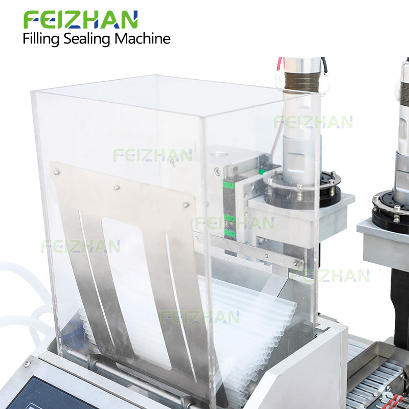 material feeding system of honey stick pack machine