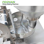 granule sachet packing machine measuring cup system