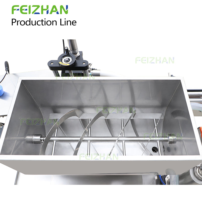 mixing hopper of food paste filling capping machine
