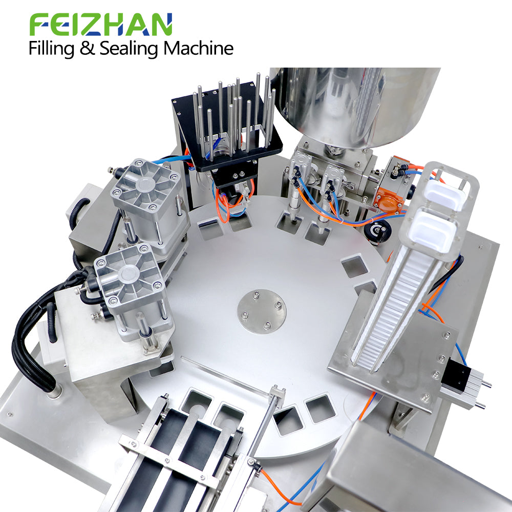 compact rotary unit of food cup filling machine
