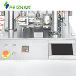 operation panel of coffee pod filling machine