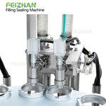 piston filling system of yogurt cup filling sealing machine