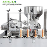 pneumatic filling head of automatic piston pump filling sealing machine for soft tube
