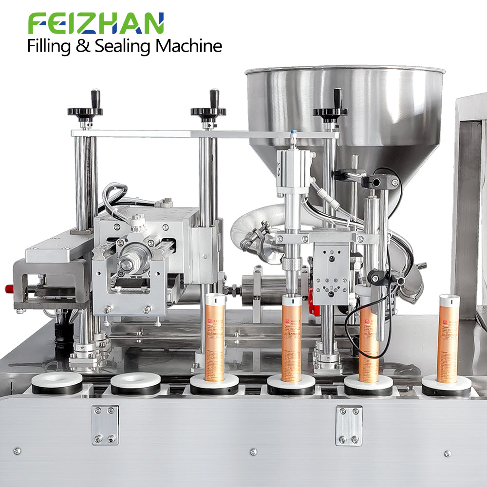 pneumatic filling head of automatic piston pump filling sealing machine for soft tube