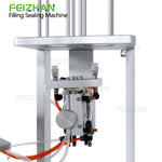 pneumatic lids feeding system of FZ-AFS07 small yogurt packaging machine