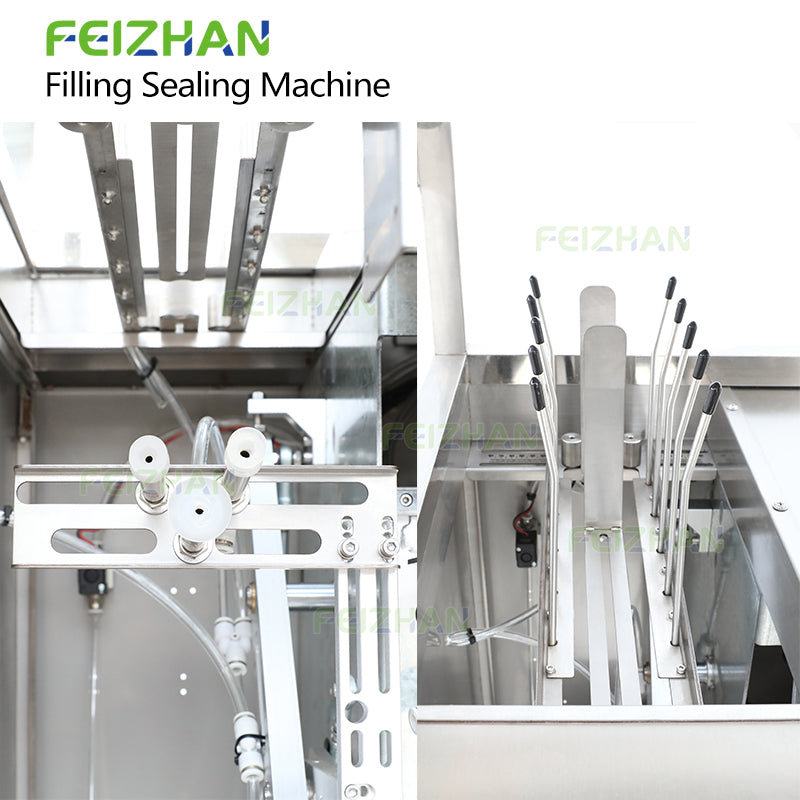 pouch feeding system of granule packing machine