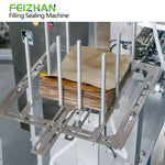 pouch holder of premade pouch filling sealing machine