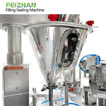 coffee powder filling system for k cup capsule packaging machine