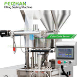 film feeding system of vertical granule packaging machine