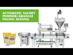 doypack pouch filling and sealing machine for powder