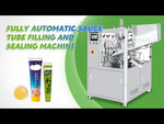 fully automatic sauce tube packaging machine