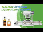 overflow filling machine for liquid 