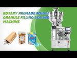 Rotary Premade Pouch Granule Filling Sealing Machine