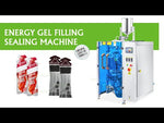 Automatic Servo Gear Pump System Stick Sachet Paste Packing Machine for Energy Gel