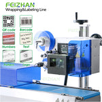printing system of weighing printing labeling line