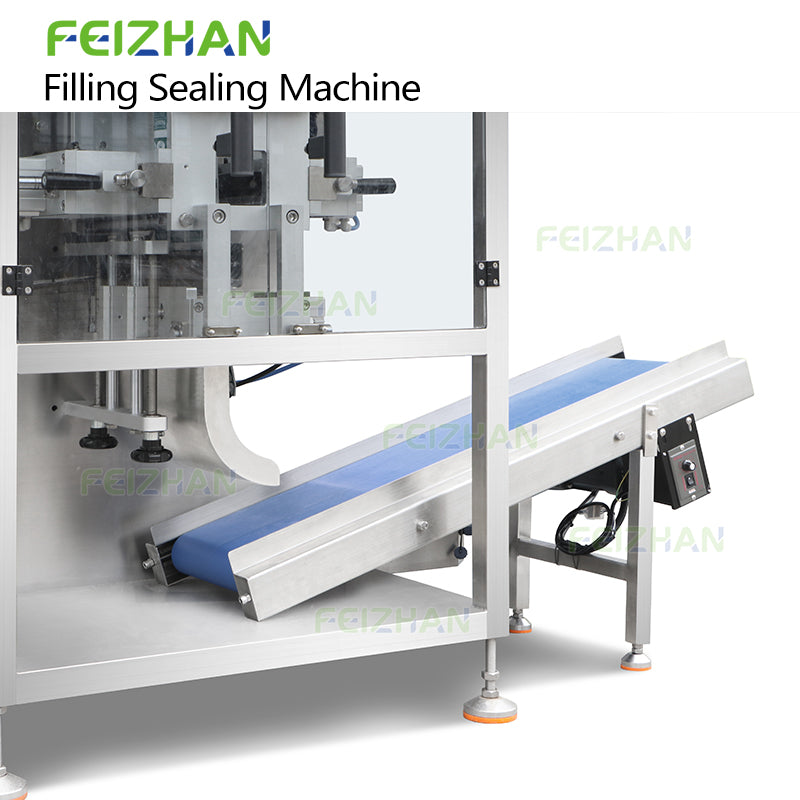 discharge conveyor of packing machine