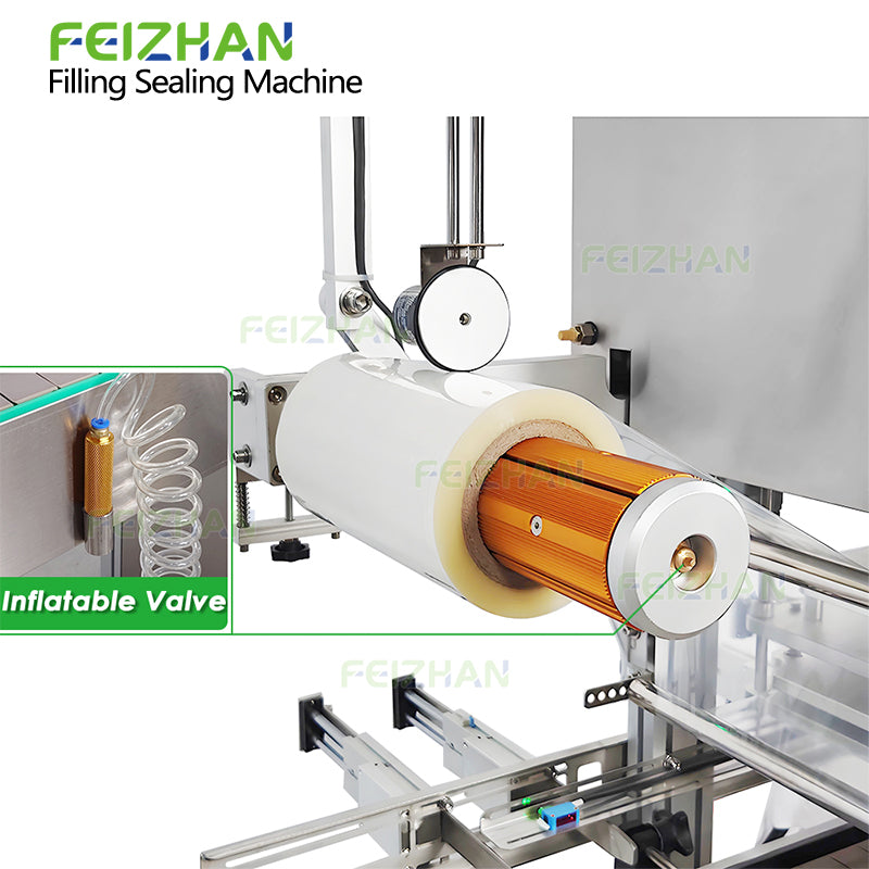 roll film holder of FEIZHAN automatic high viscosity paste filling machine