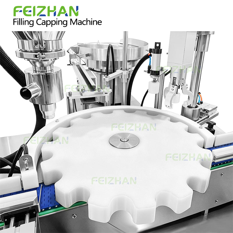 rotary workbench of food powder packaging machine
