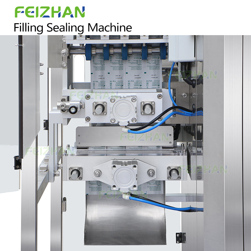 sachet cutting system of suger filling machine