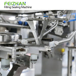 sanitary pouch opening mechanism of dried fruit packaging machine