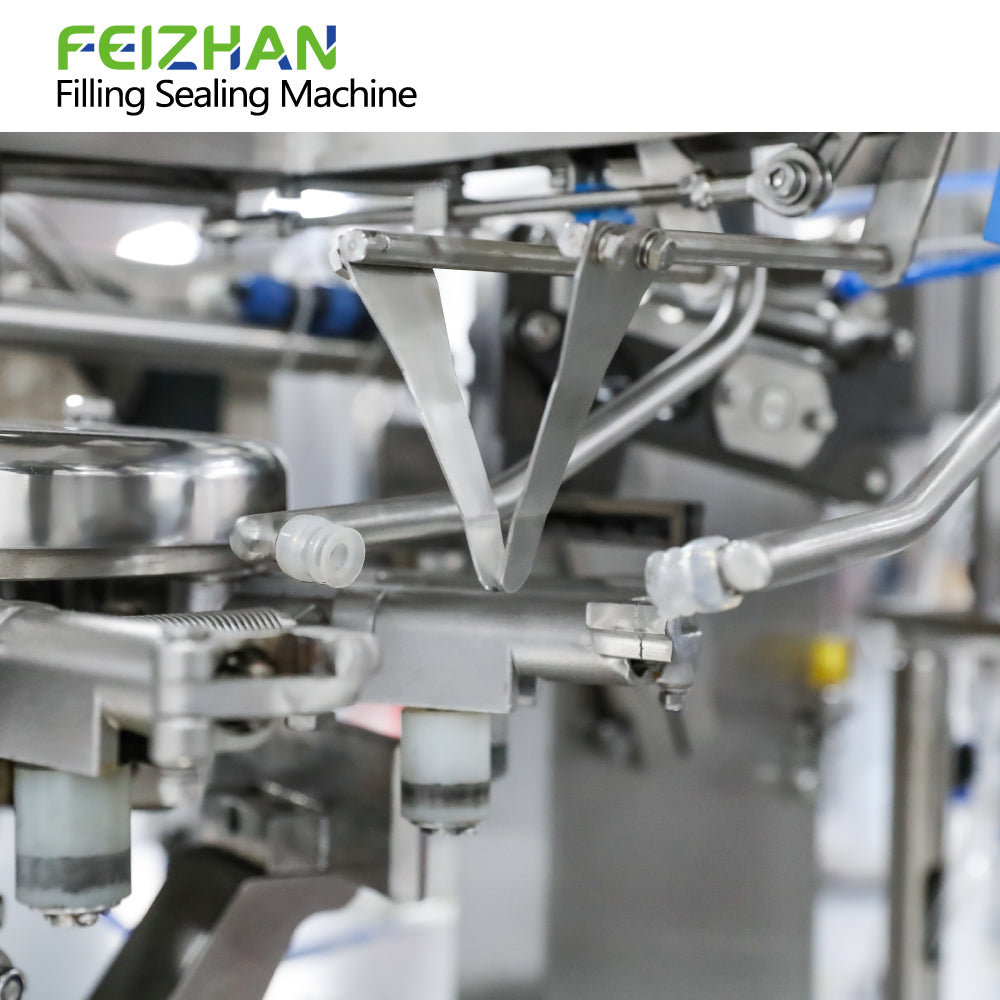 sanitary pouch opening mechanism of dried fruit packaging machine
