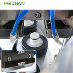 sealing component with blue cables and metal parts, featuring FEIZHAN branding.