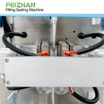 sealing system of ketchup sachet packaging machine