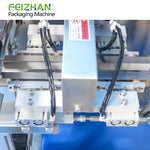 sealing system of automatic premade pouch paste packaging machine
