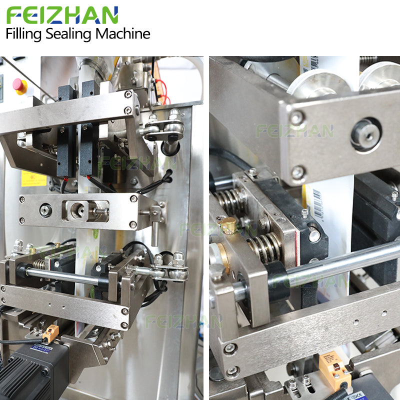 sealing system of automatic sachet packing machine