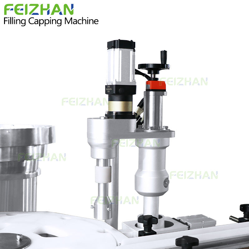 servo motor capping unit of liquid food additive filling machine