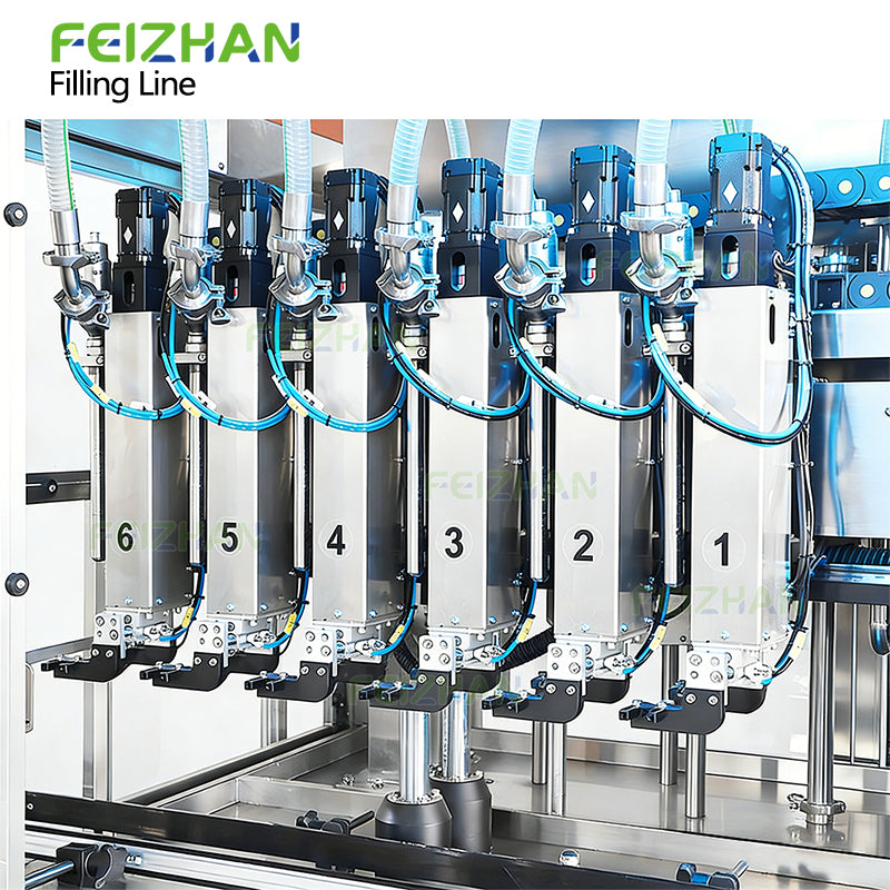 servo tracking filling system of 5000BPH jam production line