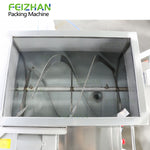 stainless steel hopper of automatic paste sachet filling machine