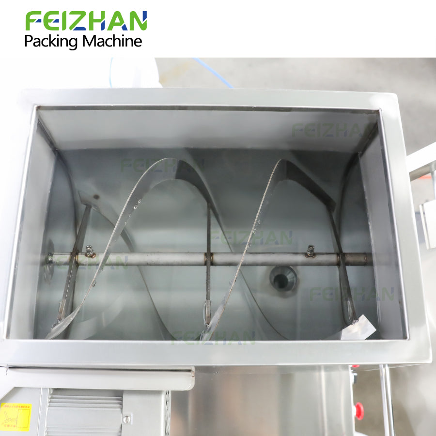 stainless steel hopper of automatic paste sachet filling machine