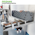 soft tube feeding system of automatic plastic tube filling and sealing machine